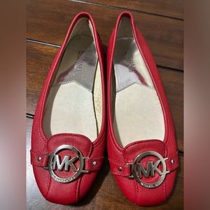 Michael Kors Saffiano moccasin flats 7.5
